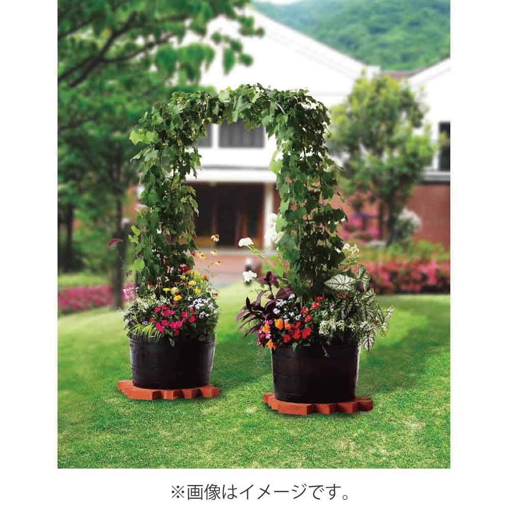 ウイスキー樽プランター　H-60　ブラック　【メーカー直送・代引不可】【北海道・沖縄・離島除く】, ブラック, H-60
