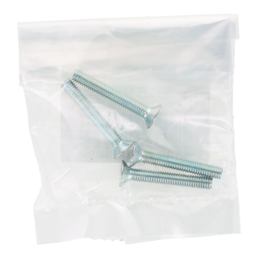 小ねじ　皿　ユニクロ　Ｍ３&times;２０ｍｍ　４本入, シルバー, M3&times;20mm