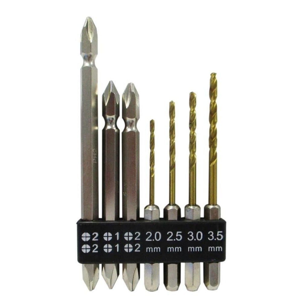 グレートツール ビット＆ドリルセット 7pcs GTH-02D, ビット・ドリルセット, GTH-02D