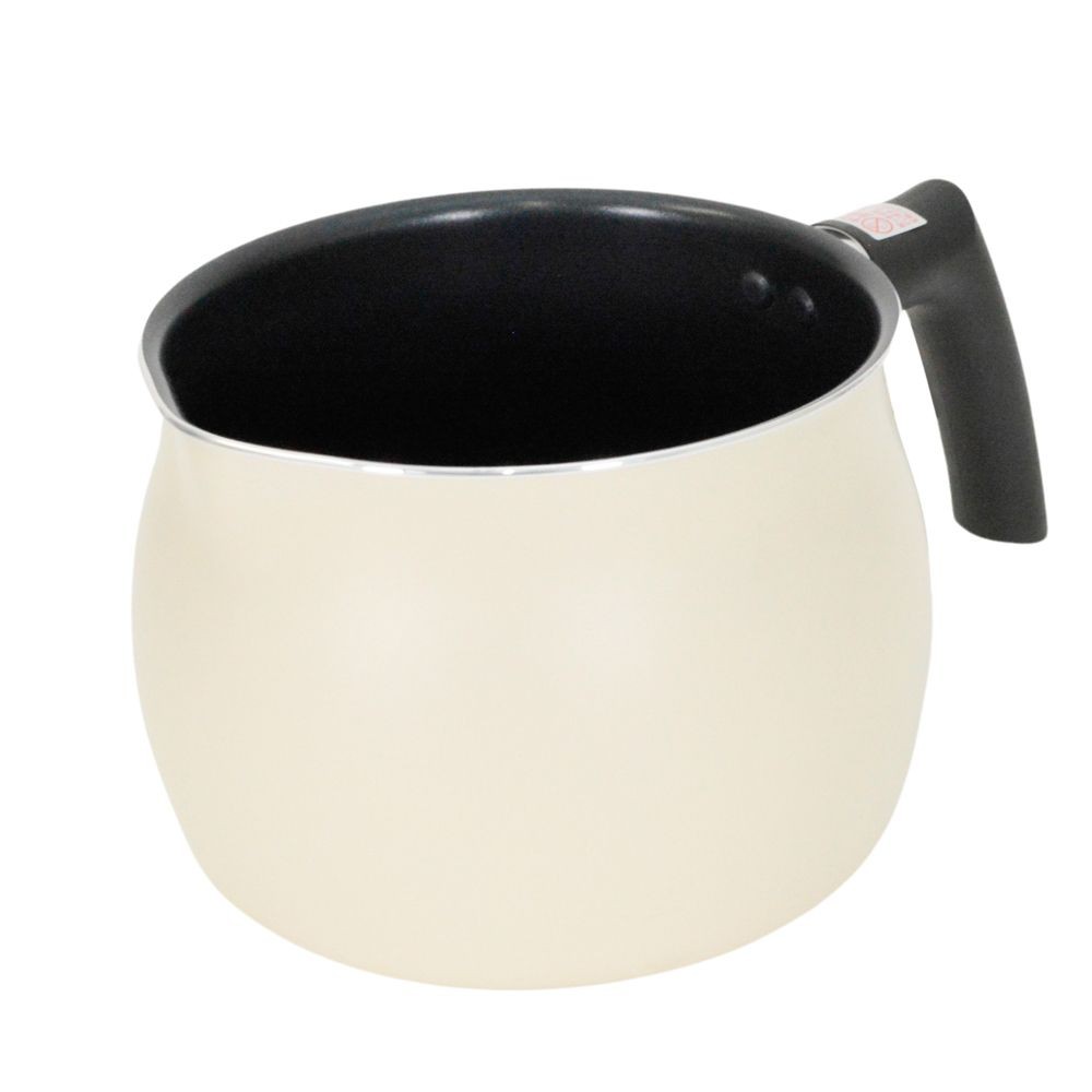 ぷくっとカワイイ１台７役ＩＨ対応マルチポット L, ベージュ, L