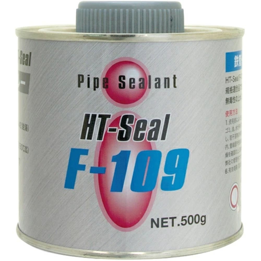 ヘルメシール 配管用シール剤 F-109 グレー 500g, グレー, 500g