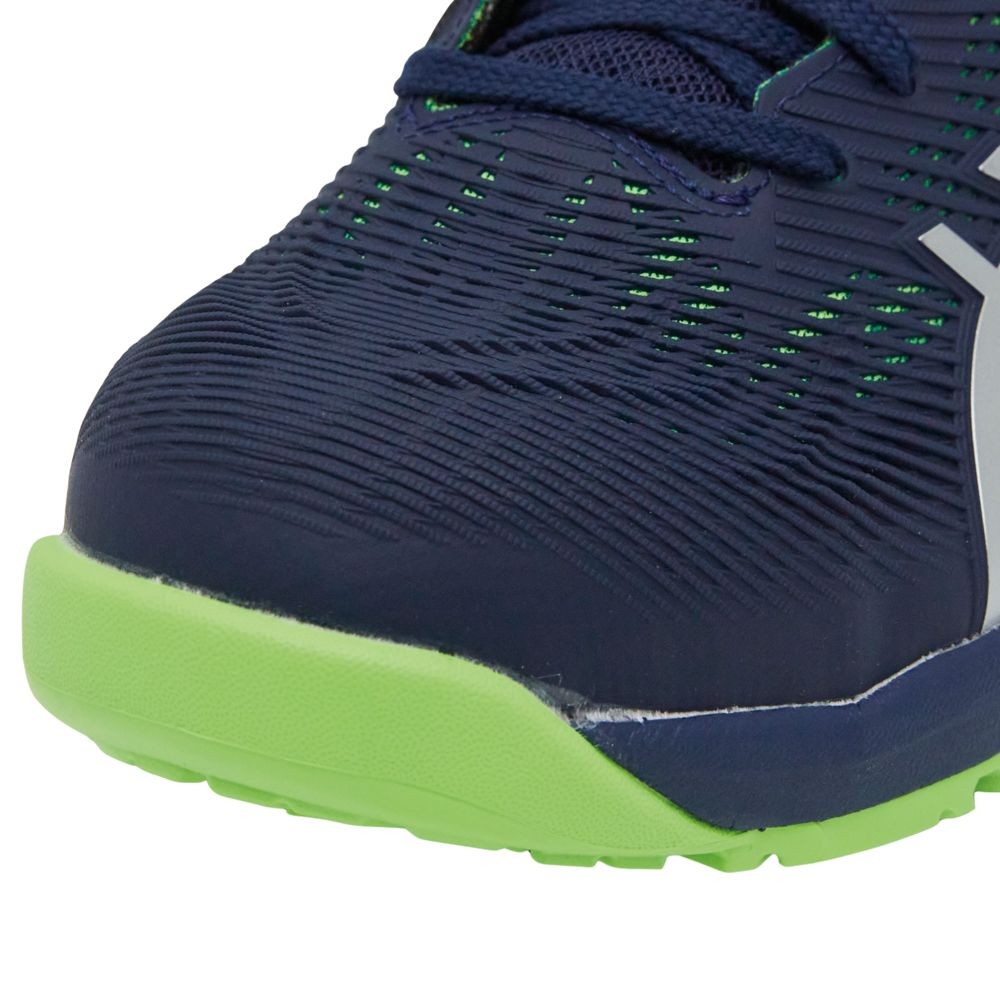 アシックス（ASICS） ウィンジョブCP121 ピーコート×ピュアシルバー, ピーコート×ピュアシルバー, 25.5cm