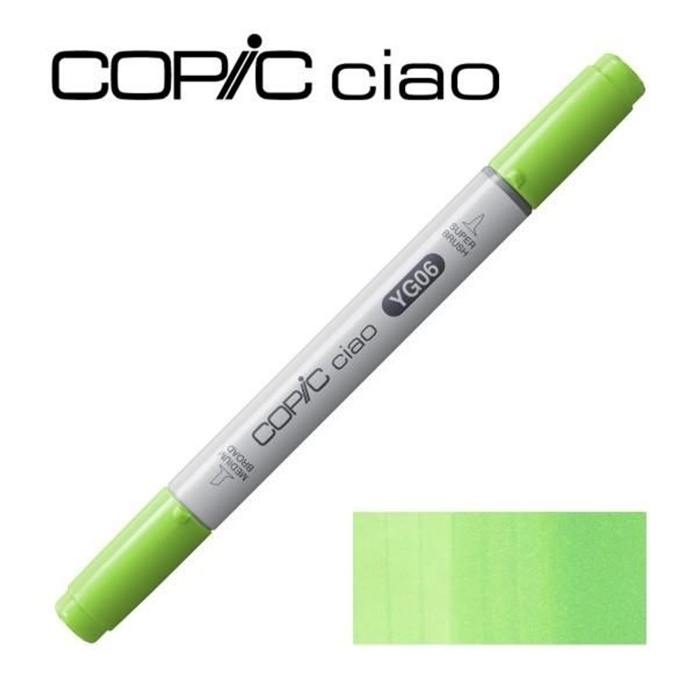 コピックチャオ YG06 イエロウィッシュ・グリーン,  YG06 イエロウィッシュ・グ, チャオ