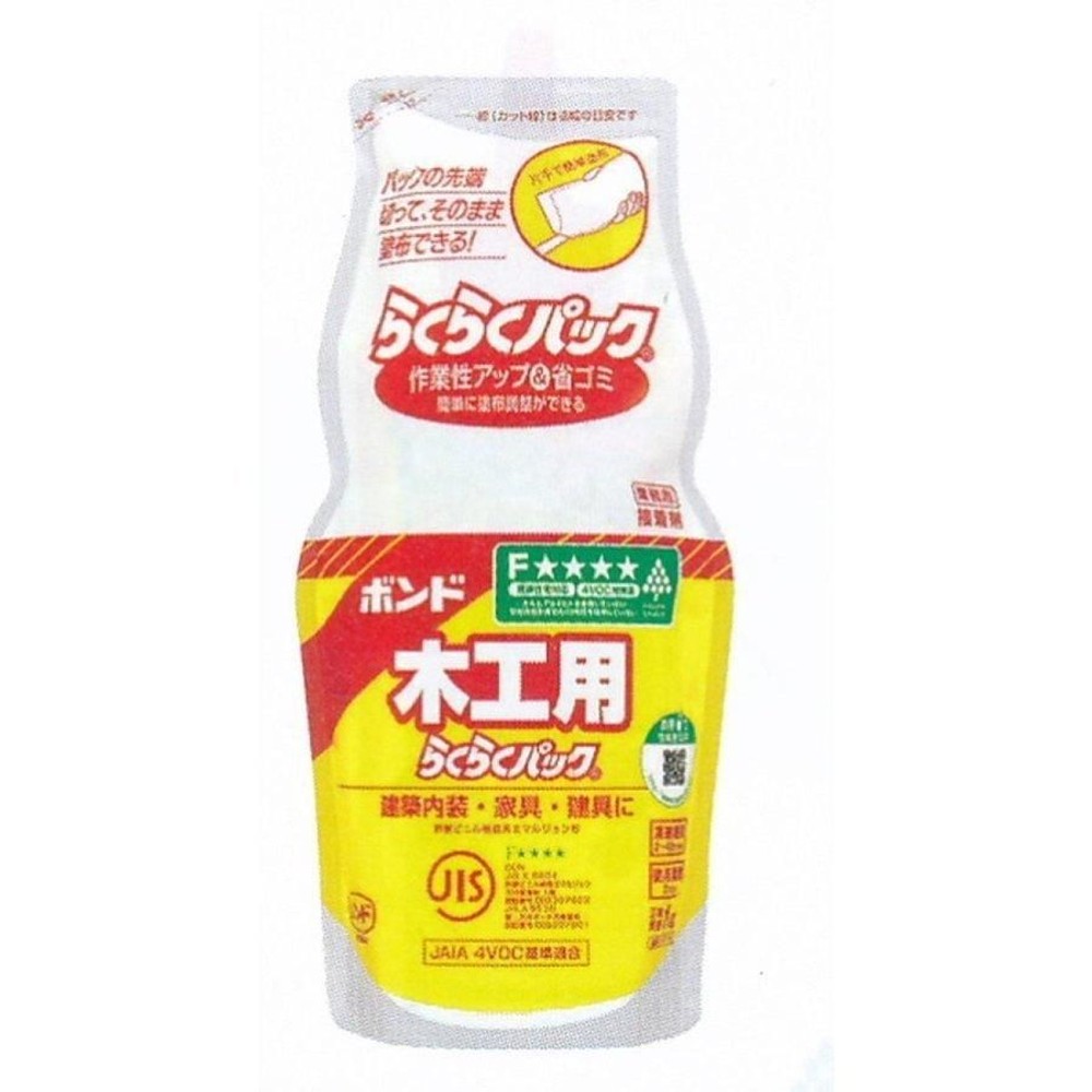コニシ ボンド木工用 らくらくパック 1kgポリ袋  CH18, 木工用, 1kg