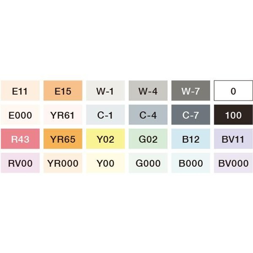 コピックスケッチ ベーシック 24色セット 12502082, ベーシック 24色セット, コピックスケッチ セット
