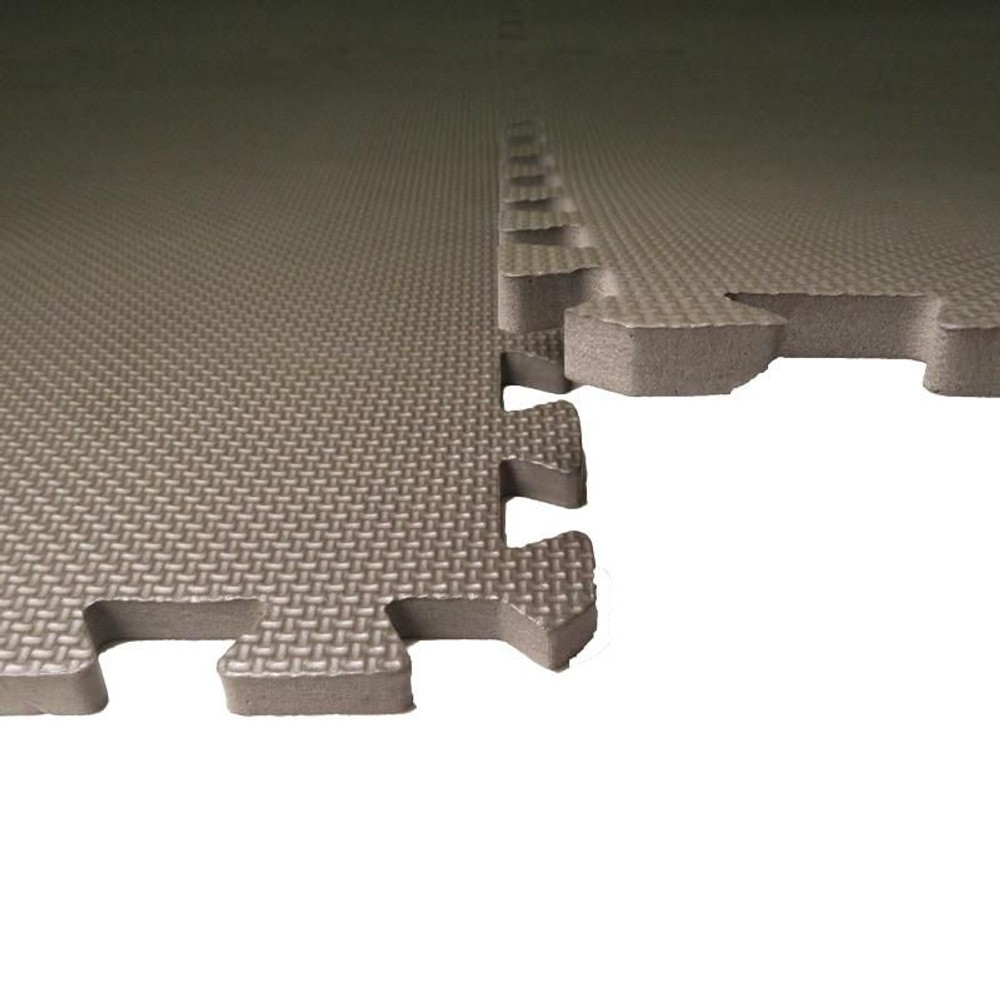 大判つなげるソフトマット 4枚組, ブラウン, 大判