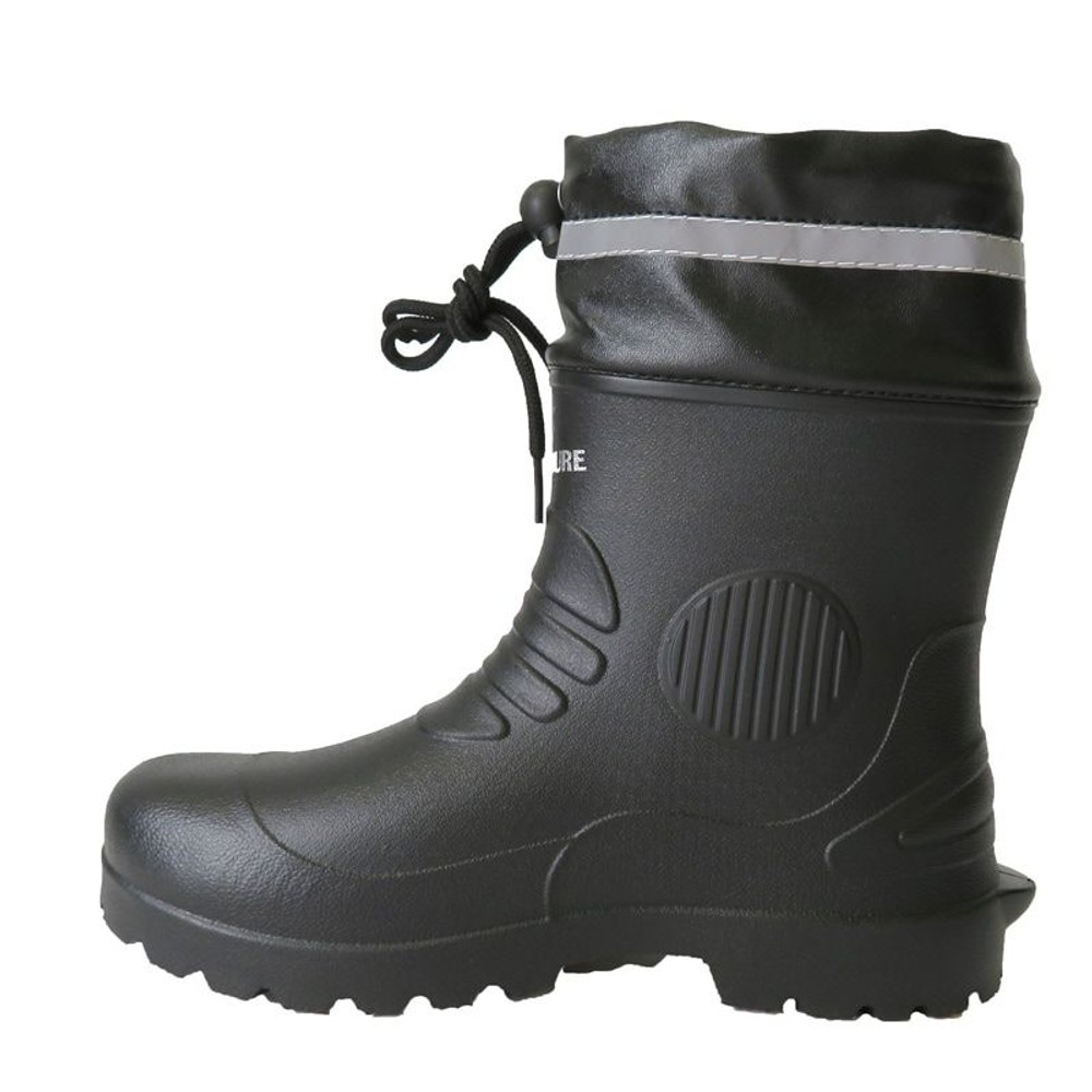 もっと軽くなった超軽量ショートブーツ, ブラック（3L）, 28.0cm