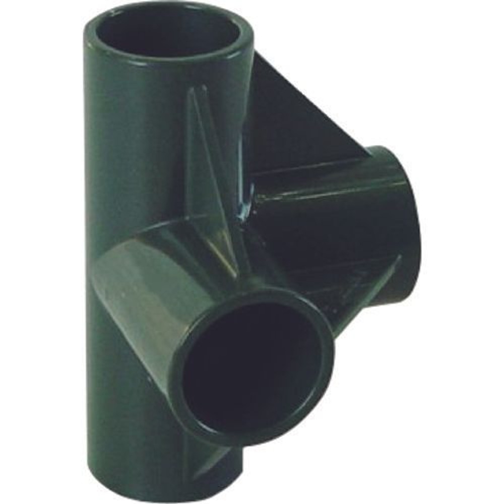 YAZAKI 矢崎化工 イレクタープラスチックジョイント J-12B S 中間コーナー用 &Phi;28用, アイボリー, 4方向（中間コーナー用・1方向通し）