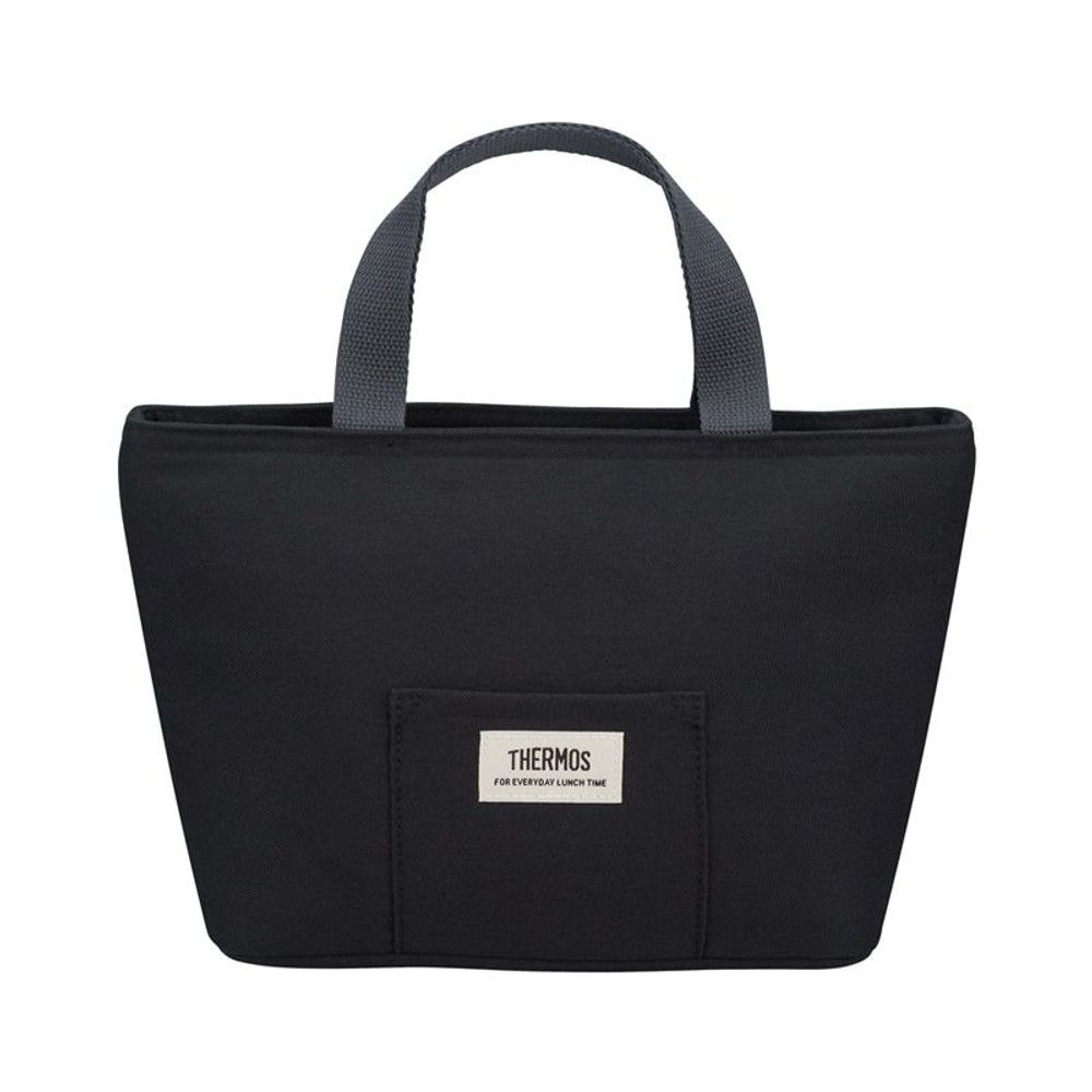 サーモス　保冷ランチバッグ ＲＦＦー００４１ ＢＫ, ブラック, 約4L
