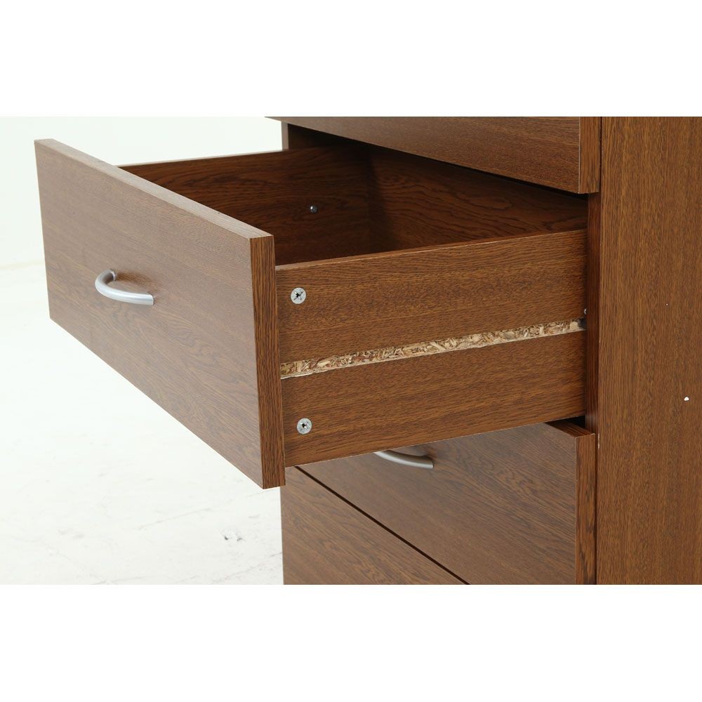 不二貿易 ラルゴ　チェスト　オークＢＲ【メーカー直送・代引不可】, ブラウン, 幅600mm&times;奥行415mm&times;高さ800mm