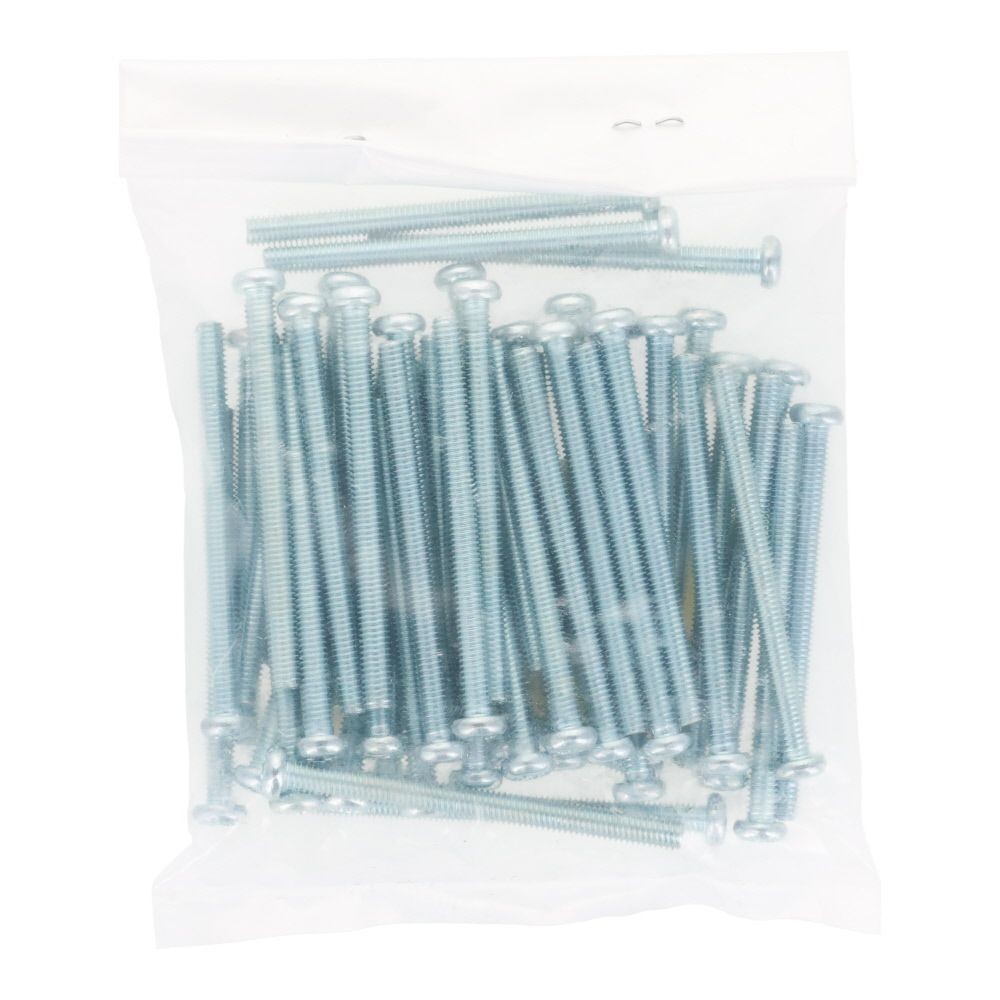 ユニクロ　小ねじ　鍋　Ｍ４&times;５０　５０個入り, 小ねじ, M4&times;50