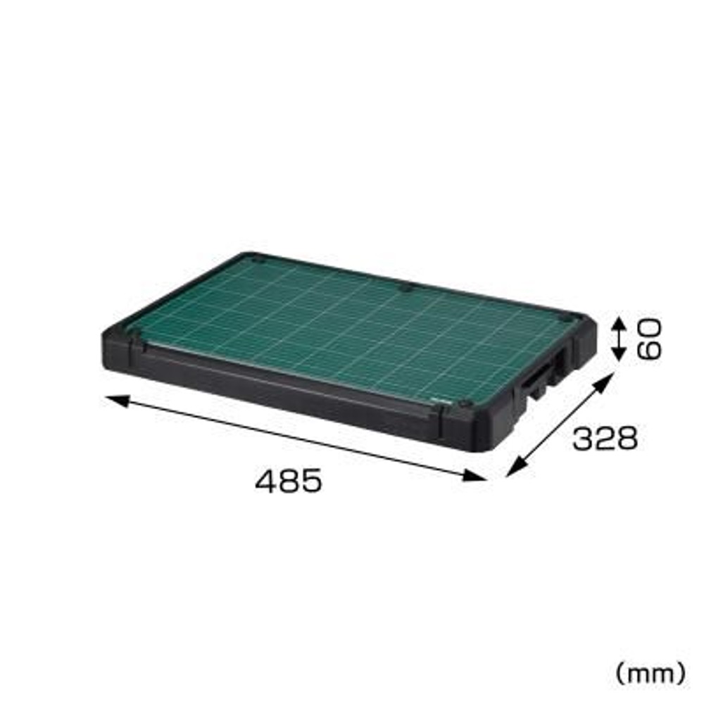 TAJIMA（タジマ） 工具ボックス用 ワークトップ TB-WT, ブラック/グリーン, ワークトップ