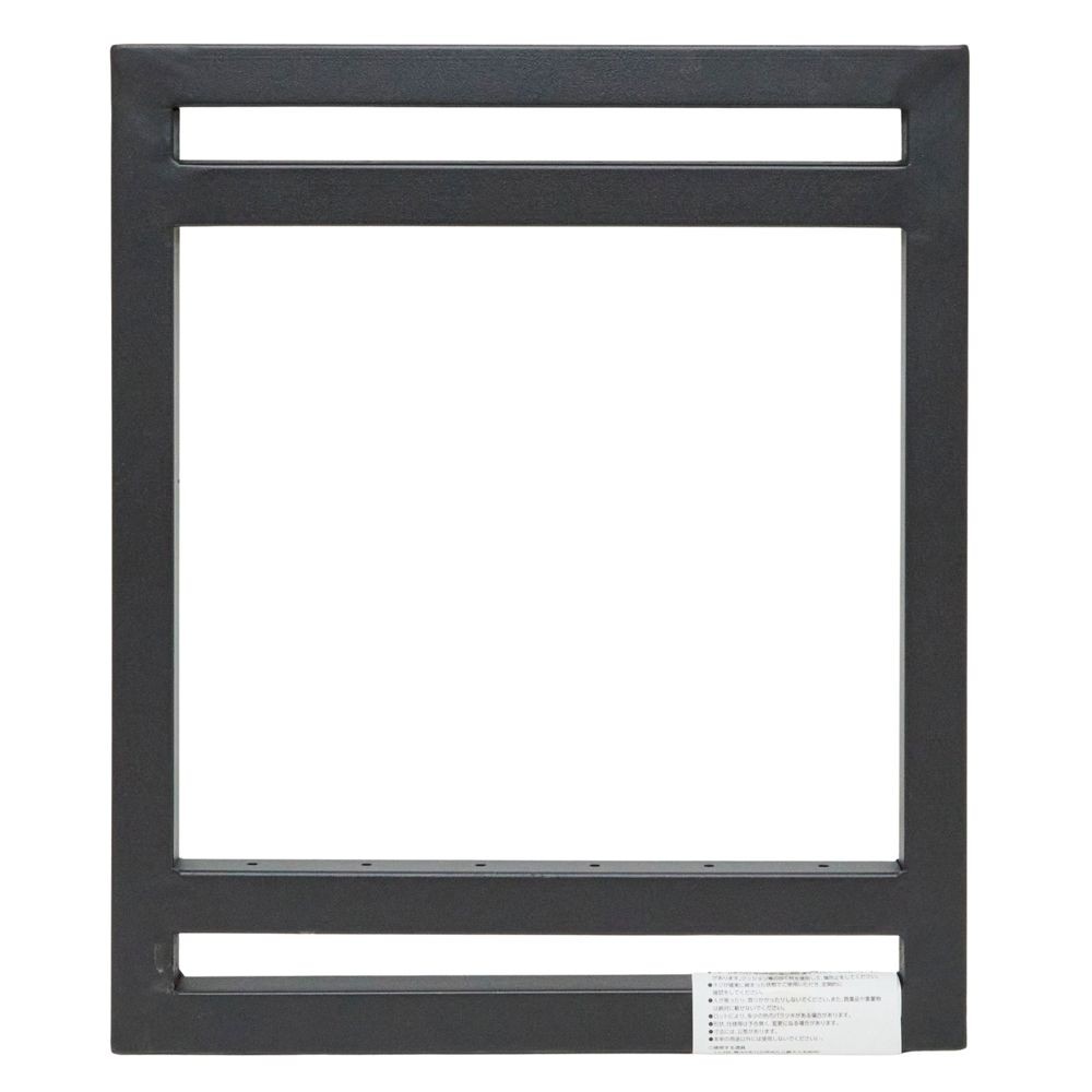 １&times;４棚フレーム　小　Ｗ３３．５&times;３９．５ｃｍ, 黒, 小