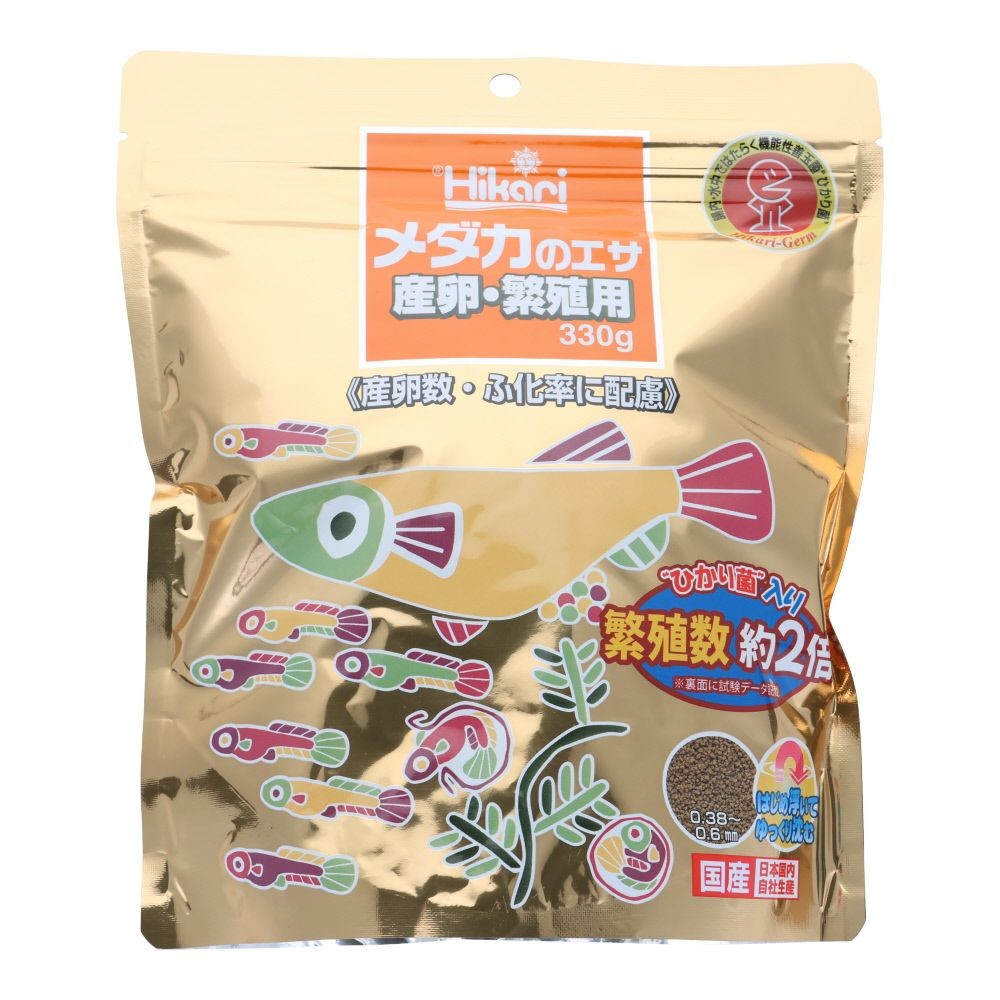 キョーリン　メダカのエサ　産卵繁殖用　３３０ｇ, 産卵繁殖用, 330g
