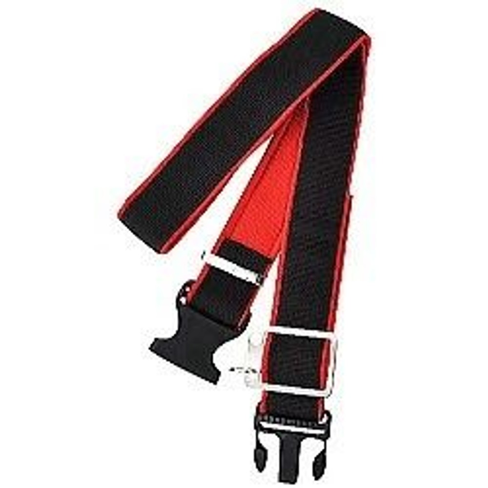 グリーンクロス ソフトベルトワンタッチバックル SO-48R 赤色, 赤色, ワンタッチ式