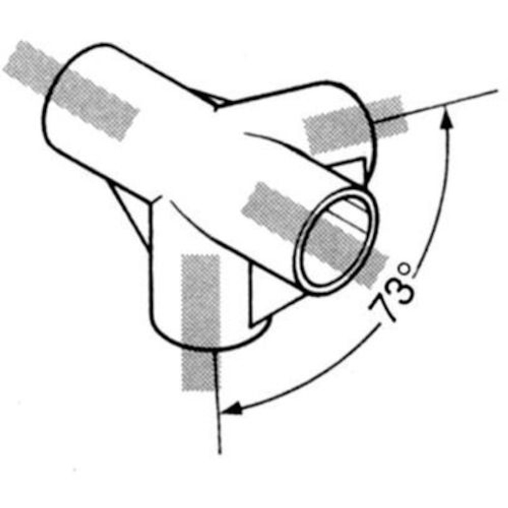 YAZAKI 矢崎化工 イレクタープラスチックジョイント J-22A S 屋根部分用 Φ28用, ブラック, J-22A S（4方向（屋根部分用））
