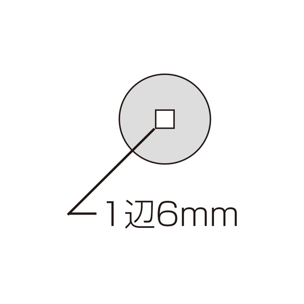 ルーペ T-1 高倍率 スケール付20mm 15倍, 75570, &phi;34&times;26mm