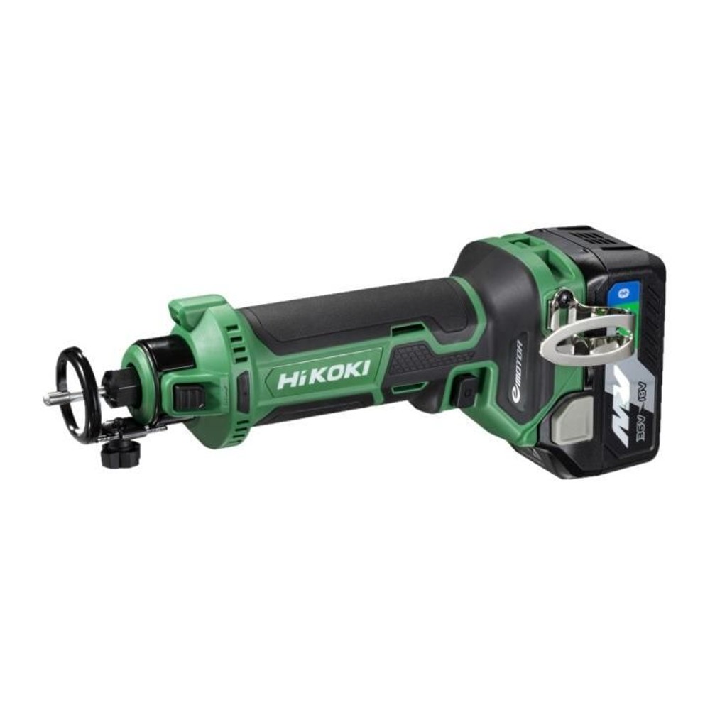 ハイコーキ　HIKOKI １８Ｖボードトリマ（蓄電池１個、充電器付き） M18DYA (XPS), グリーン, M18DYA (XPS)