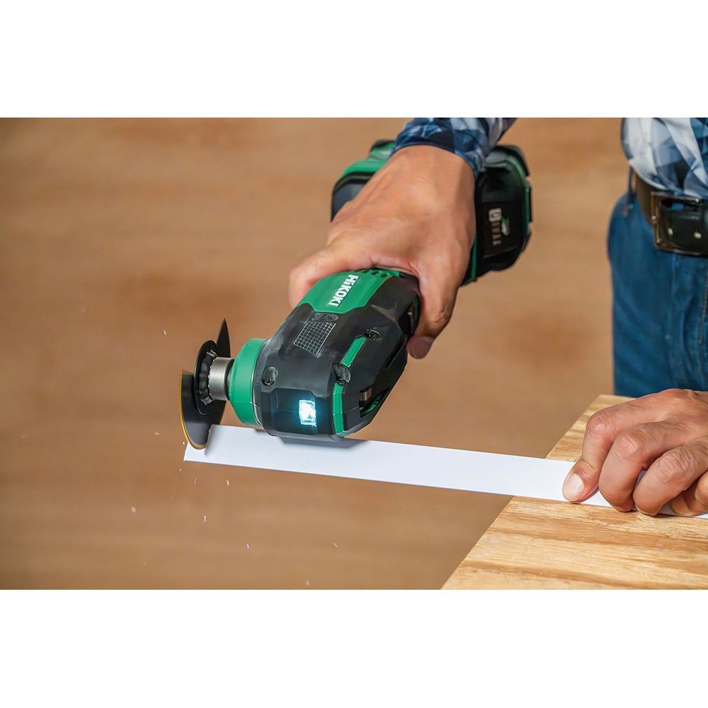 ハイコーキ　HIKOKI １８Ｖマルチツール（蓄電池１個、充電器付き） CV18DA (XPZ), グリーン, CV18DA (XPZ)