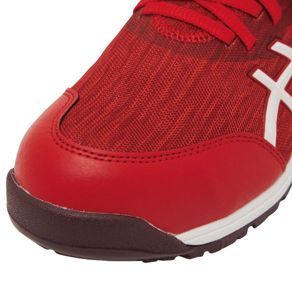 アシックス（ASICS） ウィンジョブCP213 TS ファイアリーレッド×ホワイト, ファイアリーレッド×ホワイト, 25.5cm