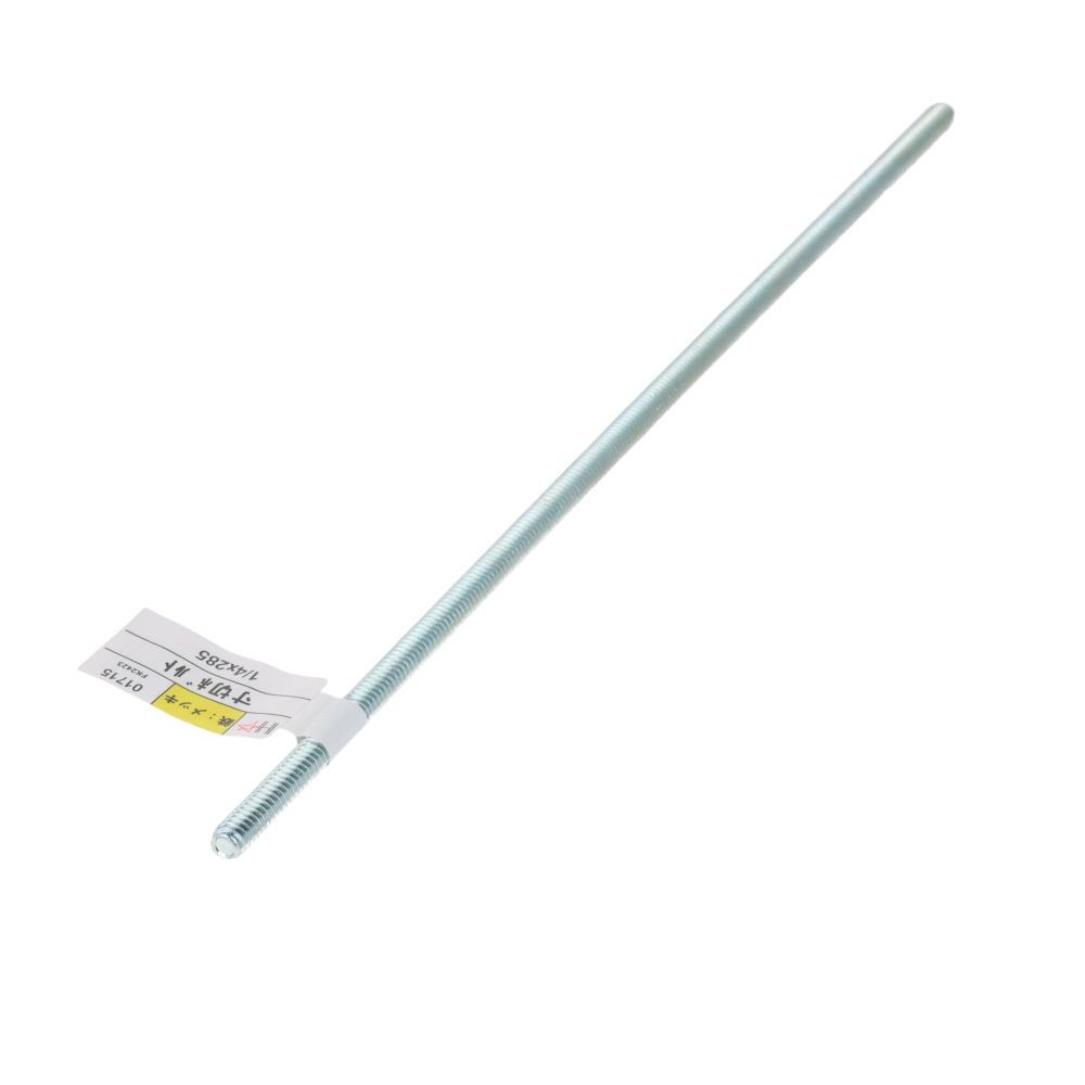 ＤＡＩＤＯＨＡＮＴ　鉄/ユニクロ　寸切ボルト　１/４&times;２８５, シルバー, 1本入り