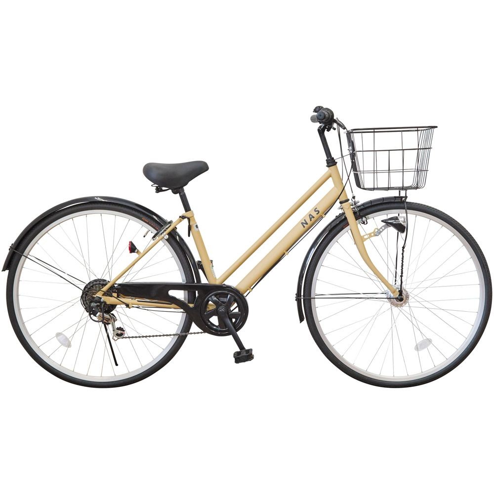 ２７インチ シティ車 外装6段変速　ナス, マットオリーブ, 27インチ 外装6段