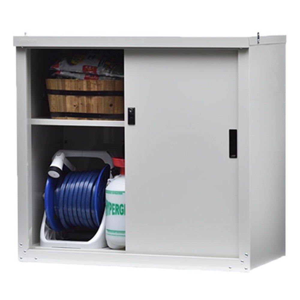 グリーンライフ 家庭用収納庫　ＨＳー83【メーカー直送・代引不可】, ライトグレー, HS-83