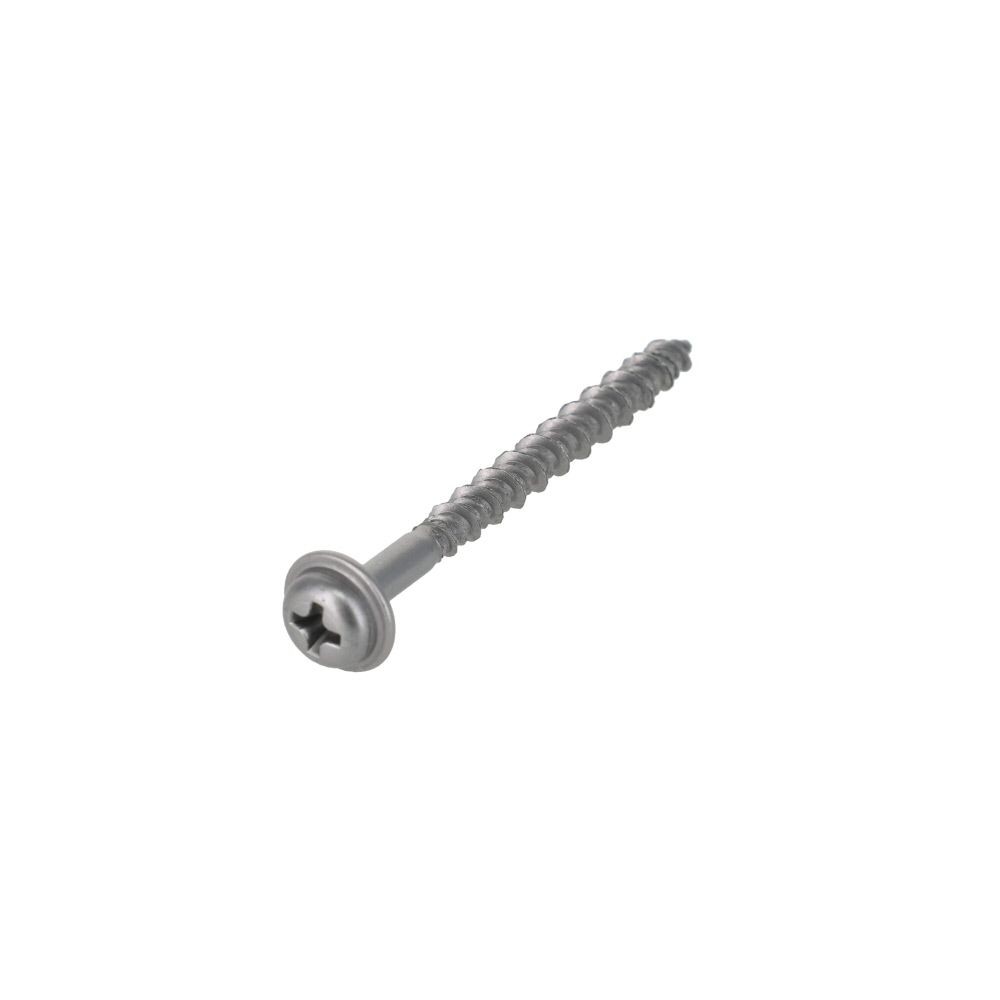 ステン　ハードエッジドライブ　座付　コンクリート　４&times;４５ｍｍ　１０本入, ステンレス, 4&times;45