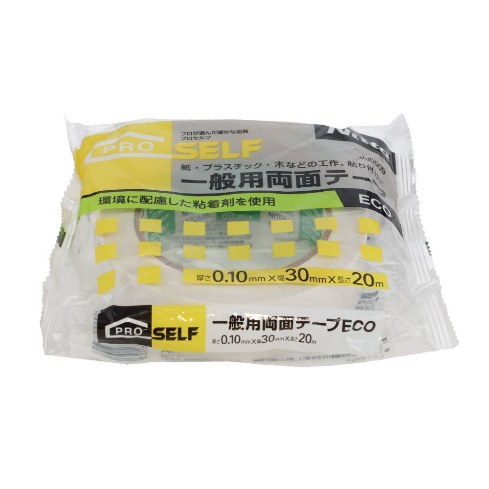 ニトムズ 一般用両面テープECO 30mm&times;20m, 一般用, 30mm&times;20m