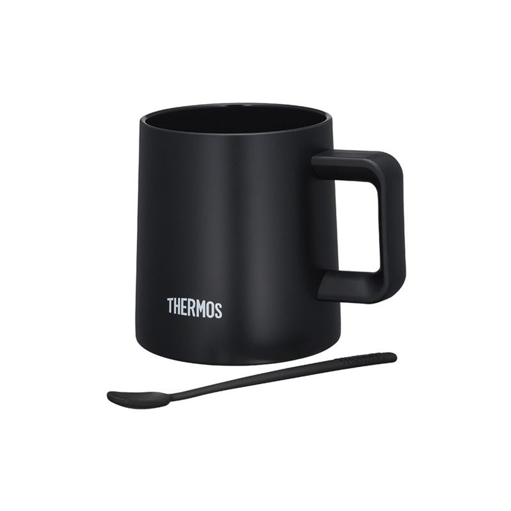 サーモス　真空断熱マグカップ ＪＤＺー３５０ ＢＫ, ブラック, 350ml