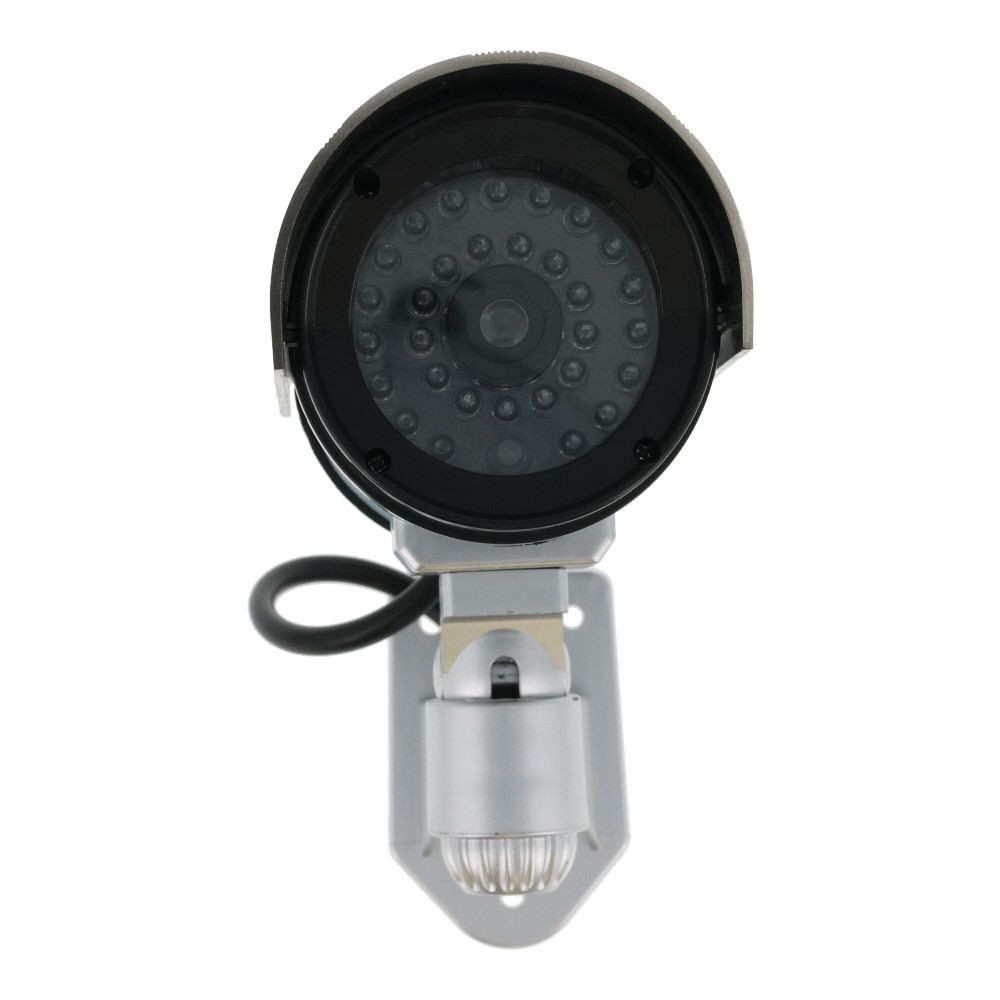 WIZ'A ウィザ　明暗センサー型ダミーカメラ, シルバー, LED30灯