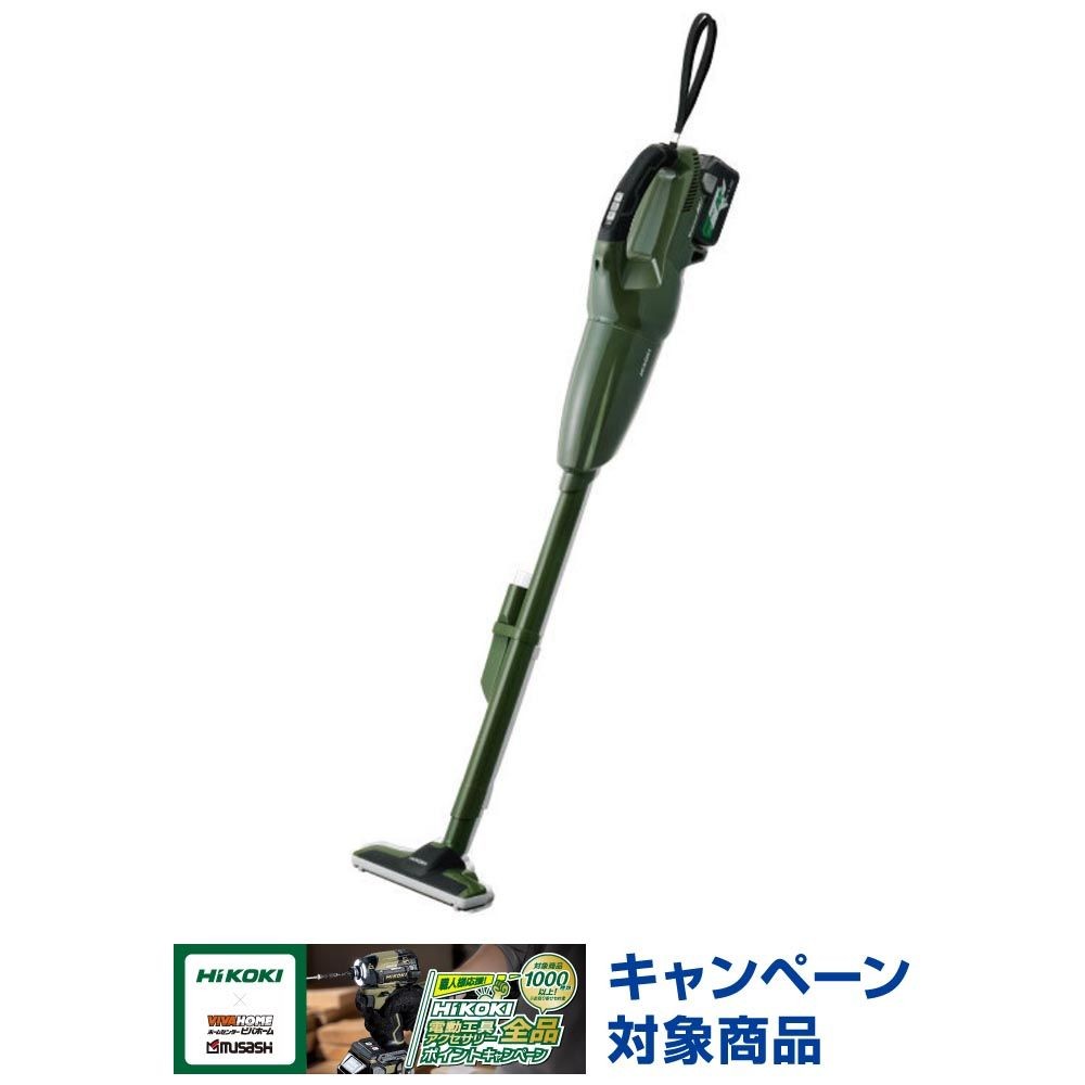 HiKOKI ハイコーキ コードレスクリーナー R36DB (NNG) フォレストグリーン ※本体のみ, フォレストグリーン, R36DB(NNG)