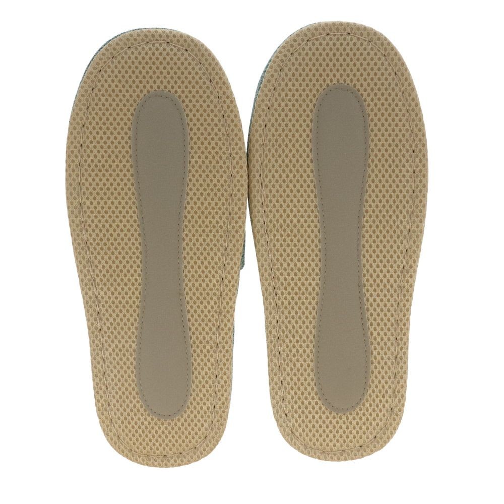 静音スリッパ　Ｌ　グリーン, グリーン, Lサイズ