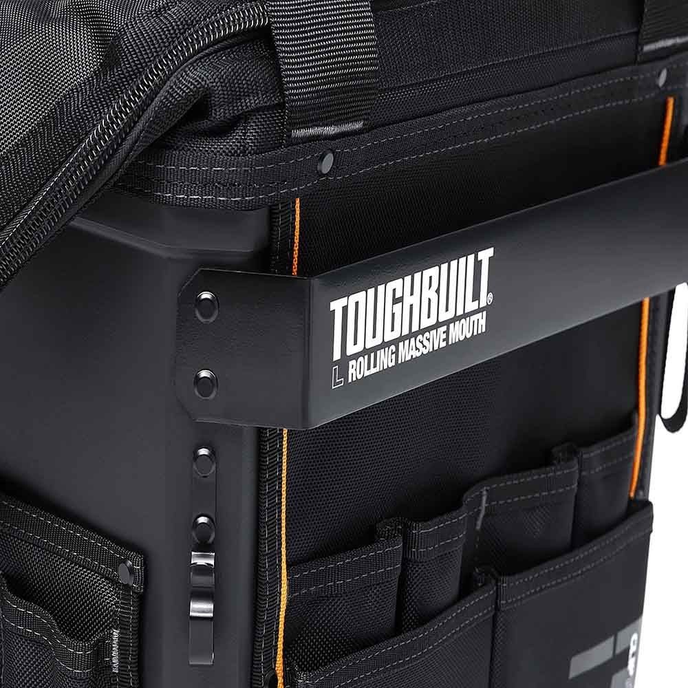 TOUGHBUILT（タフビルト）　Massive Mouth　ツールバッグ　14インチ　TB-CT-61-14, 黒, TB-CT-61-14