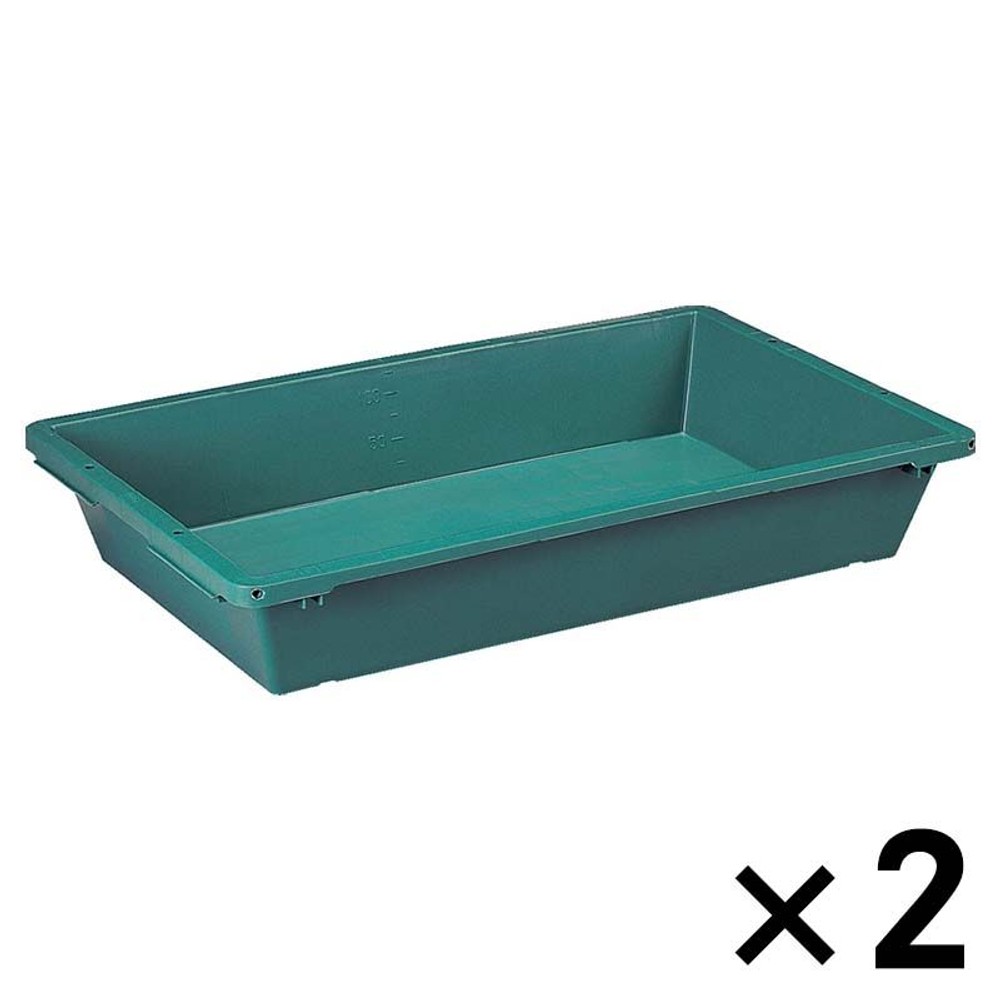 サンコー  タフブネ　140　　緑 &times;2個セット【メーカー直送・代引不可】【法人限定】, グリーン, 2P