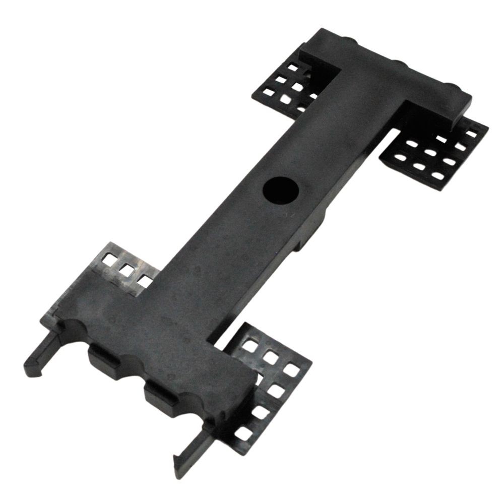 木粉樹脂デッキベランダ敷用ベース材１０入セット, 黒, ベース材 10個入