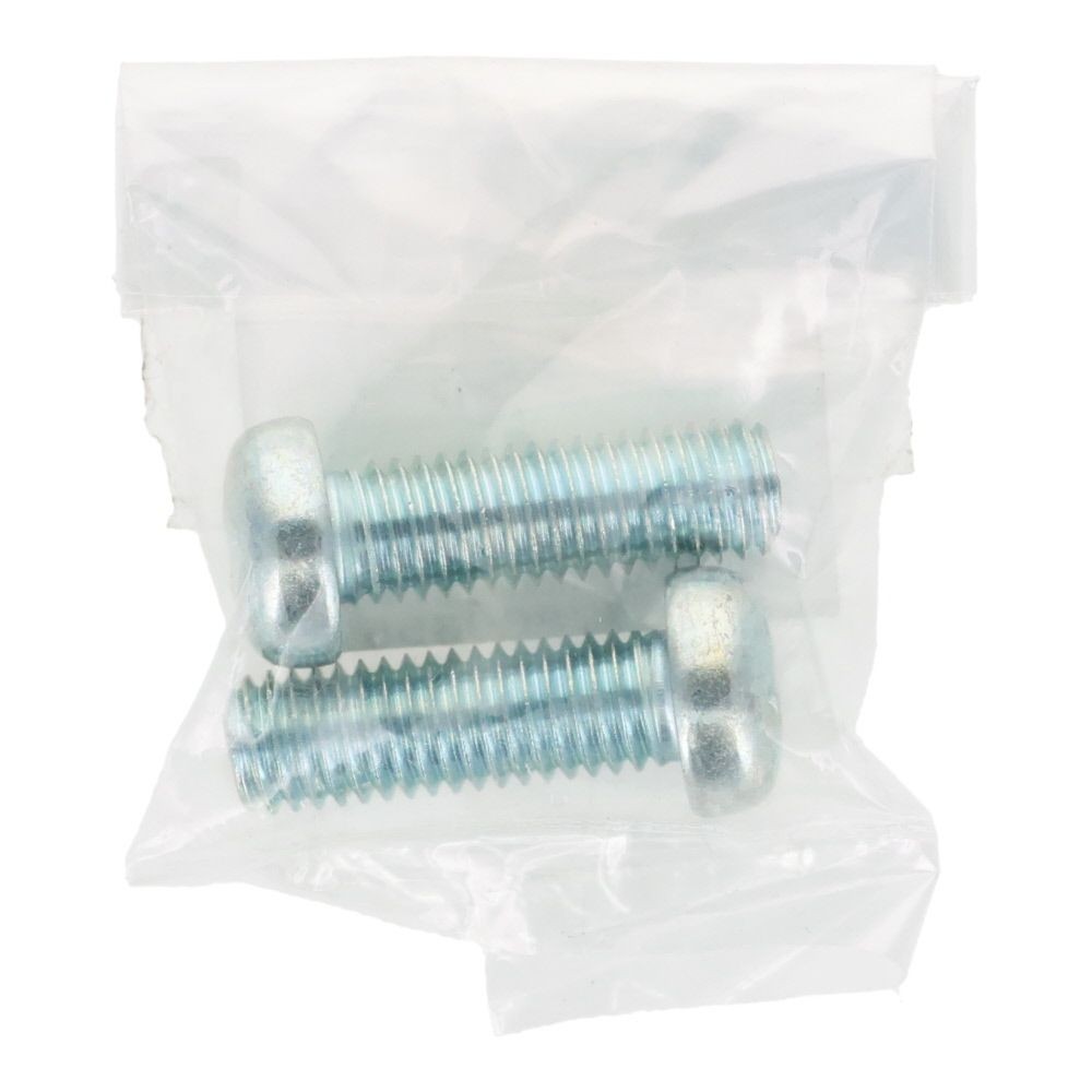 小ねじ　なべ　ユニクロ　Ｍ８&times;２５ｍｍ　２本入, シルバー, M8&times;25mm