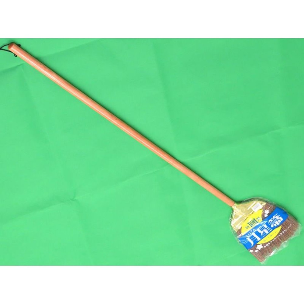 鉄板ホウキ　長柄　木柄, 木柄, 長柄