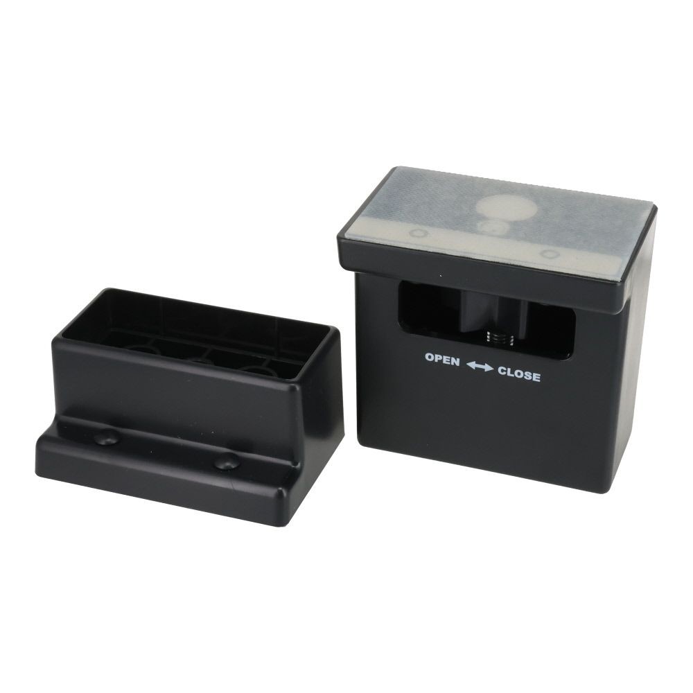 ２ｘ４ブラケット　上下2セット入, ブラック, 2個入