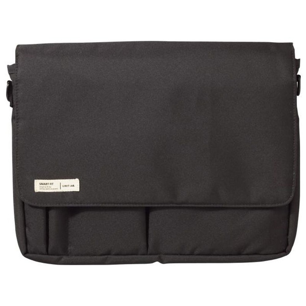 リヒト　スマートフィットポーチ　Ｂ5　オレンジ, ネイビー, B5サイズ