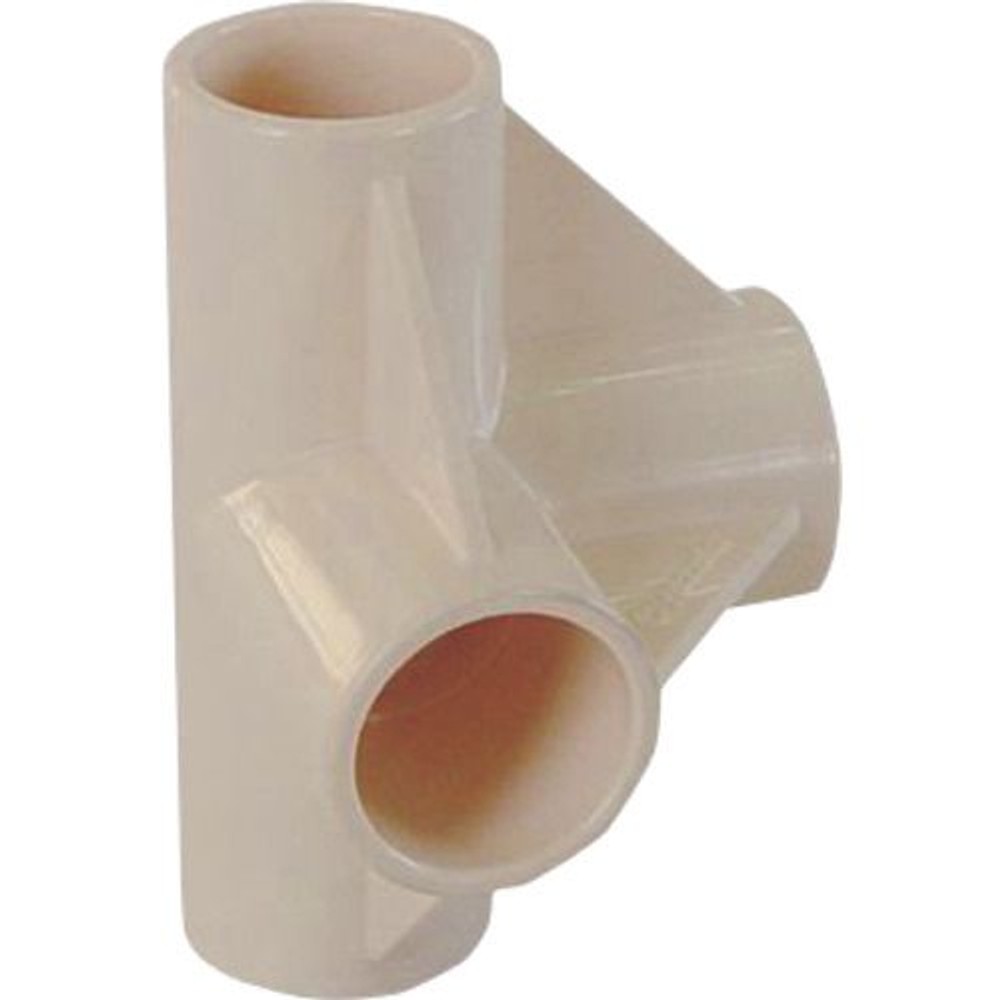 YAZAKI 矢崎化工 イレクタープラスチックジョイント J-12B S 中間コーナー用 &Phi;28用, アイボリー, 4方向（中間コーナー用・1方向通し）