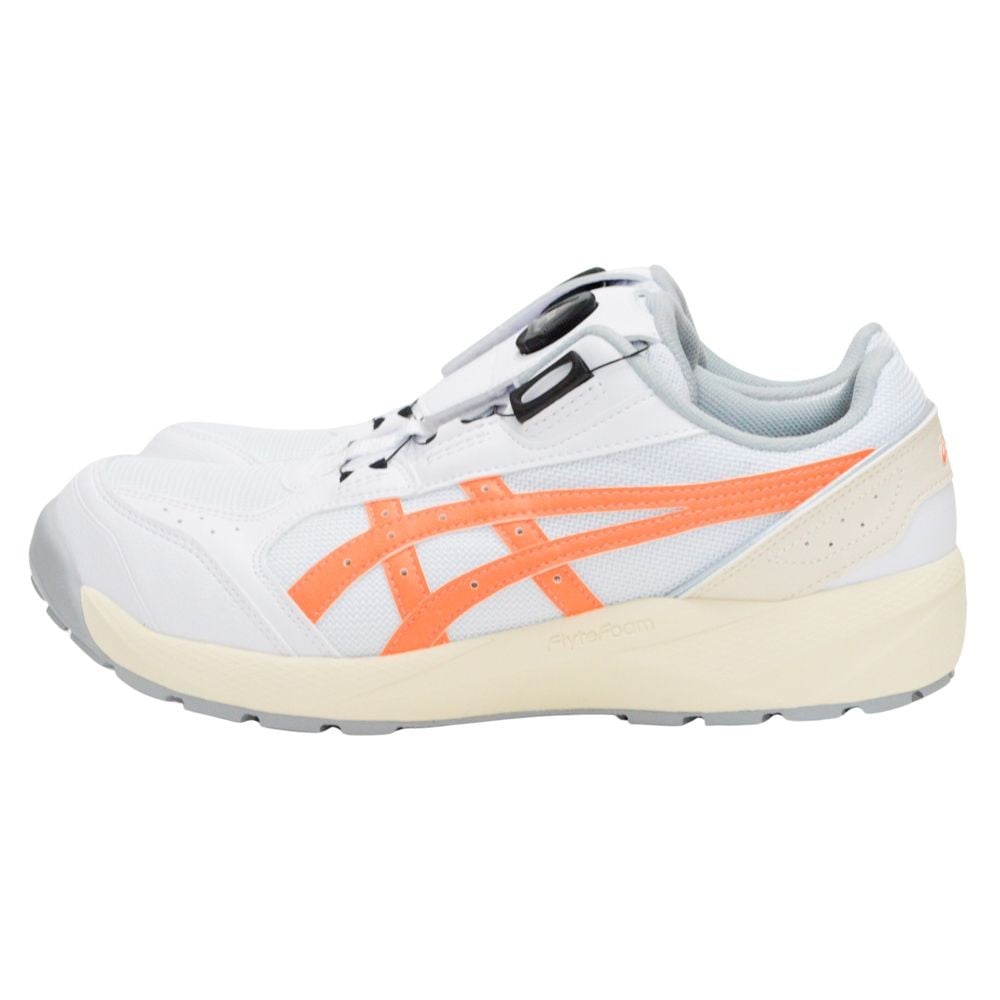 アシックス（ASICS） ウィンジョブ CP229 ＢＯＡ ホワイト&times;サンピーチ, ホワイト&times;サンビーチ, 25.5cm