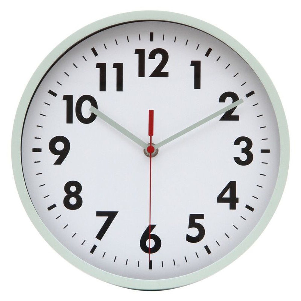 掛時計　ミーナ, ホワイト, 25cm