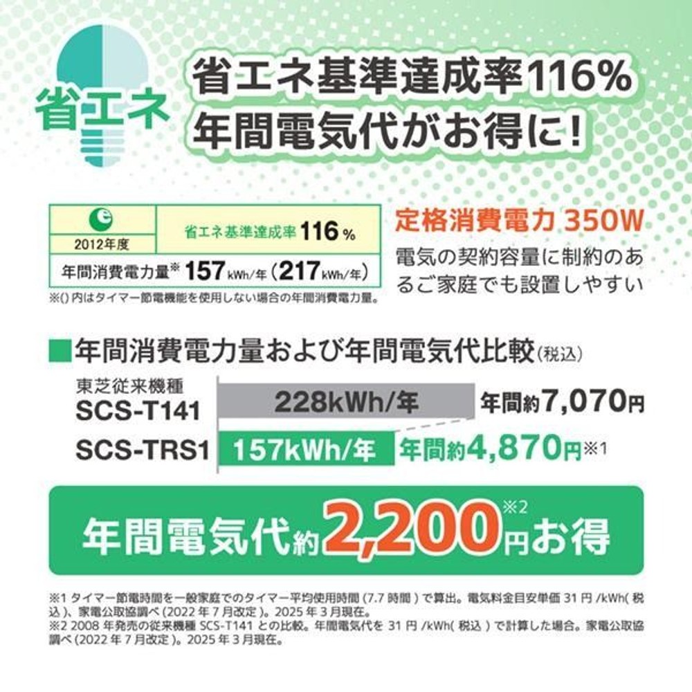 東芝 温水洗浄便座 CLEAN WASH SCS-TRS1(N) パステルアイボリー, パステルアイボリー, 標準