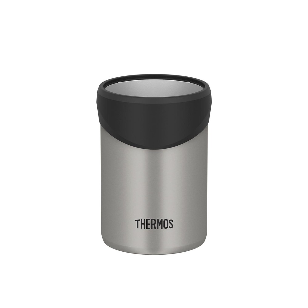 サーモス　保冷缶ホルダー ＪＤＵー３５１ ＳＬ, シルバー, 350ml缶用