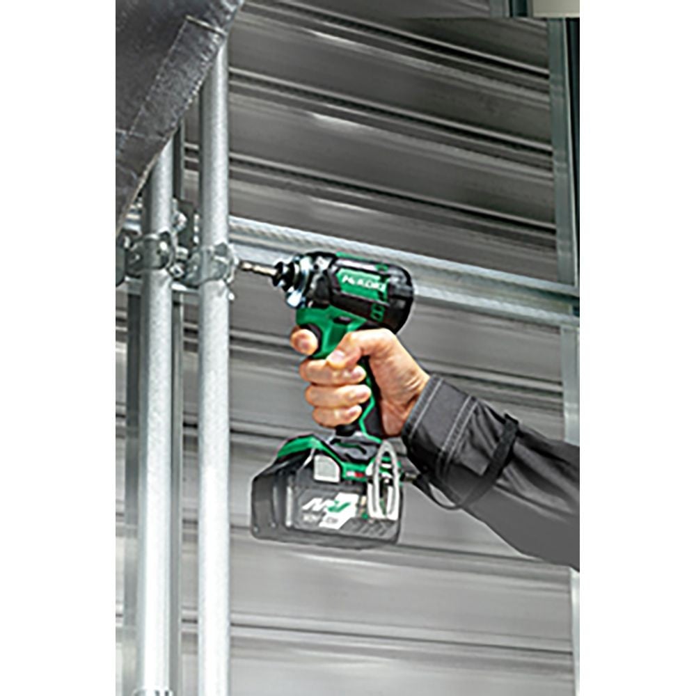 ハイコーキ　HIKOKI １８ＶインパクトＤＶ（蓄電池２個、充電器付き） WH18DC (2XP), グリーン, WH18DC (2XP)