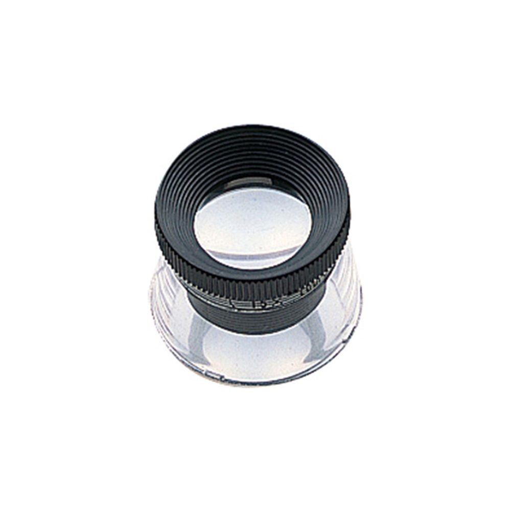 ルーペ T-1 高倍率 スケール付20mm 15倍, 75570, &phi;34&times;26mm