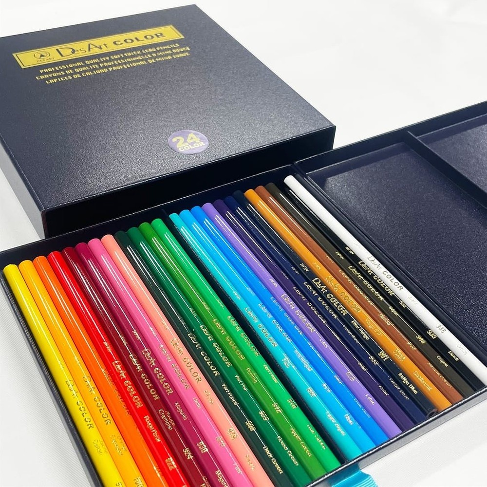 デザートカラー２４色セット, 24色セット, 24本入