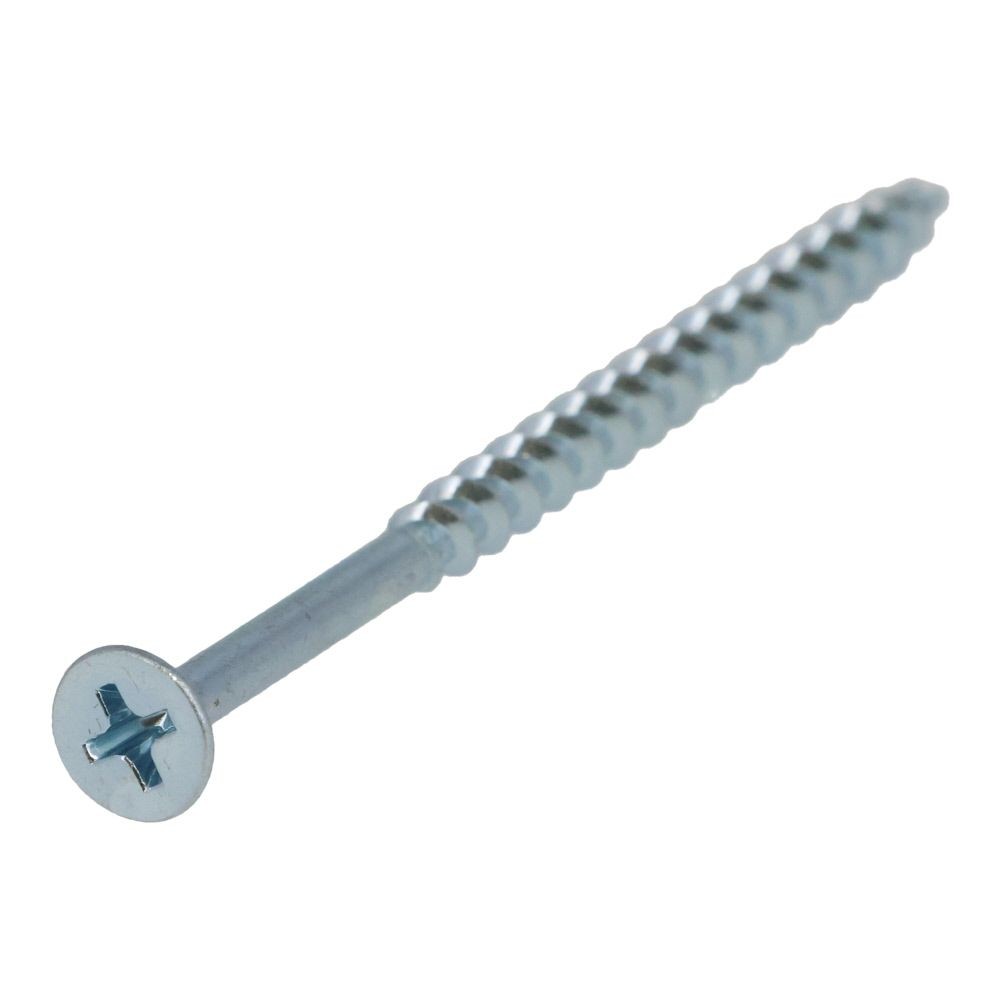 WIZ'A ウィザ　コーススレッド徳用箱２倍入り　７５ｍｍ半ねじ　約８００本入, 三価クロメート, 75mm