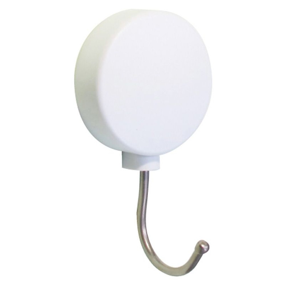 ミツヤ　プラマグネットフック　中　白, 白, 3kg